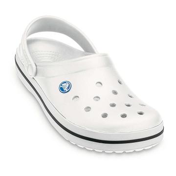 Zuecos Crocs Crocband™ Hombre Blancos | Mexico 0733TCEV